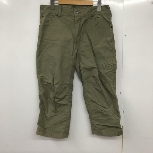 エディーバウアー Eddie Bauer パンツ ショートパンツ ハーフパンツ ショートパンツ カジュアルパンツ 七分丈 32インチ 無地 カーキ / カーキ /  メンズ USED 古着 中古 10143194