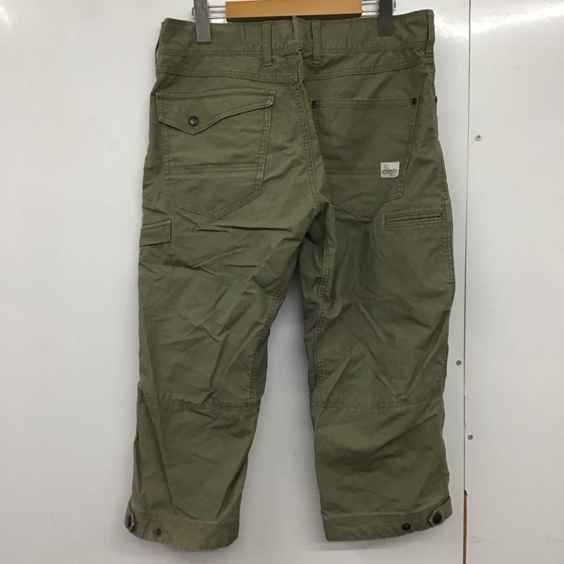 エディーバウアー Eddie Bauer パンツ ショートパンツ ハーフパンツ ショートパンツ カジュアルパンツ 七分丈 32インチ 無地 カーキ / カーキ /  メンズ USED 古着 中古 10143194