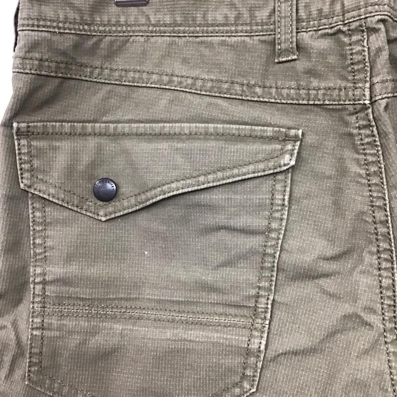 エディーバウアー Eddie Bauer パンツ ショートパンツ ハーフパンツ ショートパンツ カジュアルパンツ 七分丈 32インチ 無地 カーキ / カーキ /  メンズ USED 古着 中古 10143194