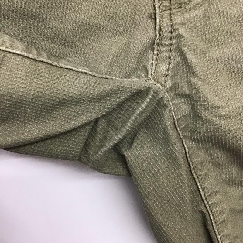 エディーバウアー Eddie Bauer パンツ ショートパンツ ハーフパンツ ショートパンツ カジュアルパンツ 七分丈 32インチ 無地 カーキ / カーキ /  メンズ USED 古着 中古 10143194