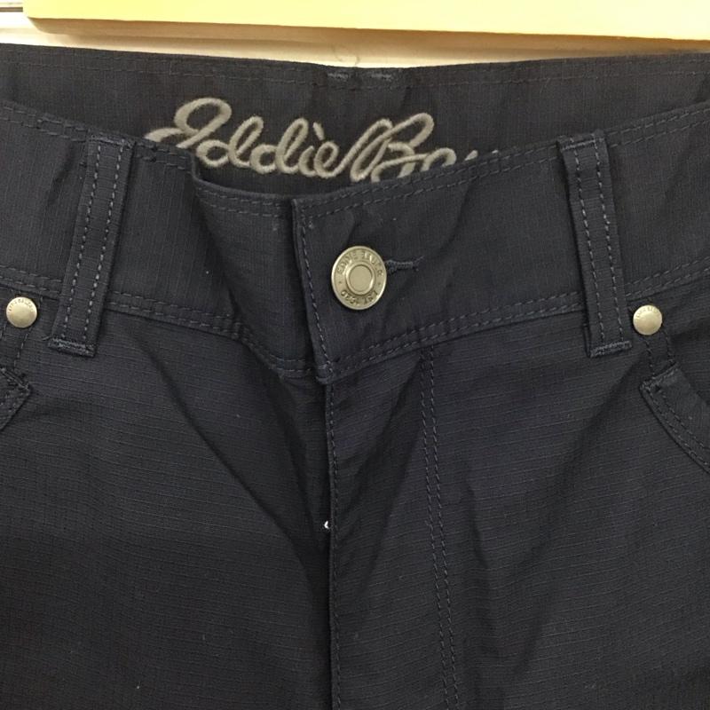 エディーバウアー Eddie Bauer パンツ ショートパンツ ハーフパンツ ショートパンツ カジュアルパンツ 32インチ 無地 紺 / ネイビー /  メンズ USED 古着 中古 10143195