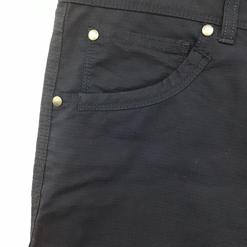 エディーバウアー Eddie Bauer パンツ ショートパンツ ハーフパンツ ショートパンツ カジュアルパンツ 32インチ 無地 紺 / ネイビー /  メンズ USED 古着 中古 10143195