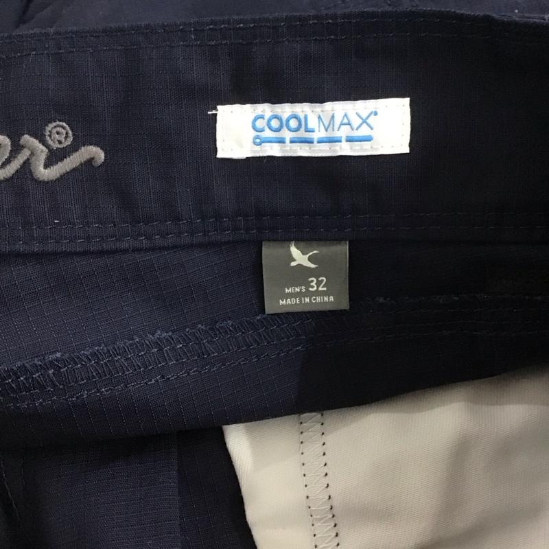 エディーバウアー Eddie Bauer パンツ ショートパンツ ハーフパンツ ショートパンツ カジュアルパンツ 32インチ 無地 紺 / ネイビー /  メンズ USED 古着 中古 10143195