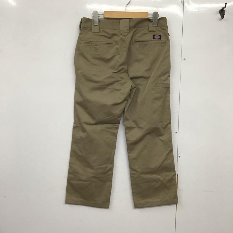 ディッキーズ Dickies パンツ ワークパンツ、ペインターパンツ ワークパンツ ワイドパンツ カジュアルパンツ 無地 ベージュ / ベージュ /  メンズ USED 古着 中古 10143198