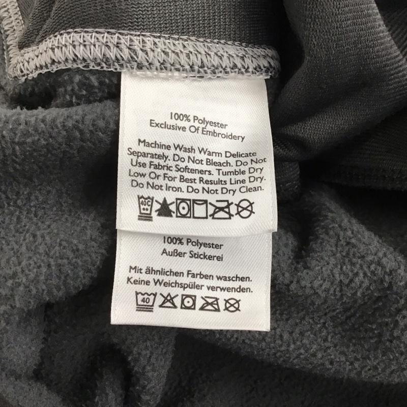エディーバウアー Eddie Bauer ジャケット、上着 ジャケット、ブレザー 長袖フリースジャケット 長袖カットソー スタンドカラー M ロゴ、文字 灰 / グレー /  メンズ USED 古着 中古 10143203