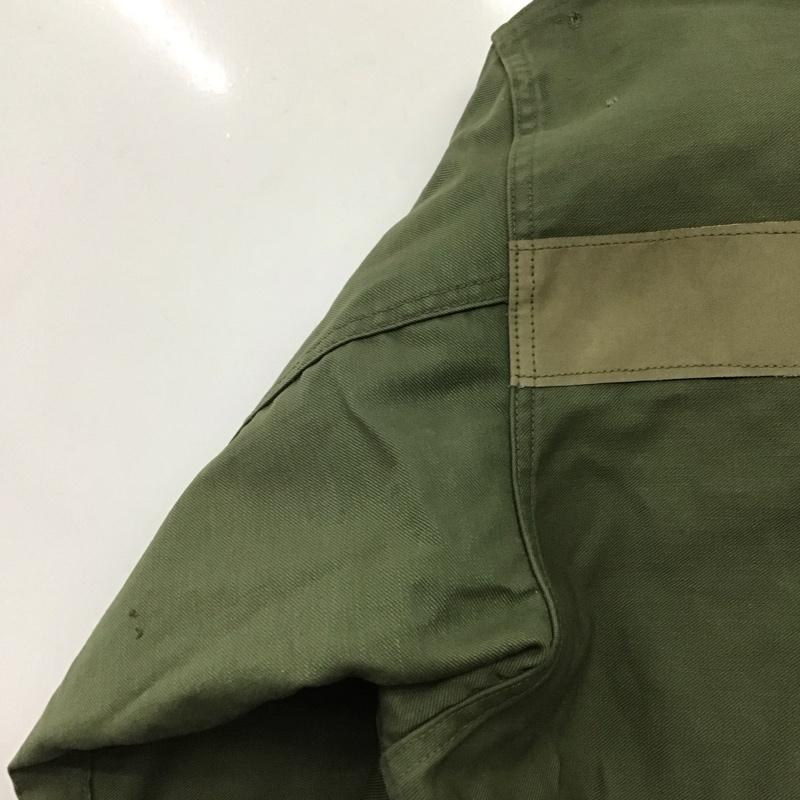 ミリタリー ミリタリー コート コート一般 60s firemans coats アメリカ軍 ミリタリージャケット ヴィンテージ 38 無地 カーキ / カーキ /  メンズ USED 古着 中古 10143212