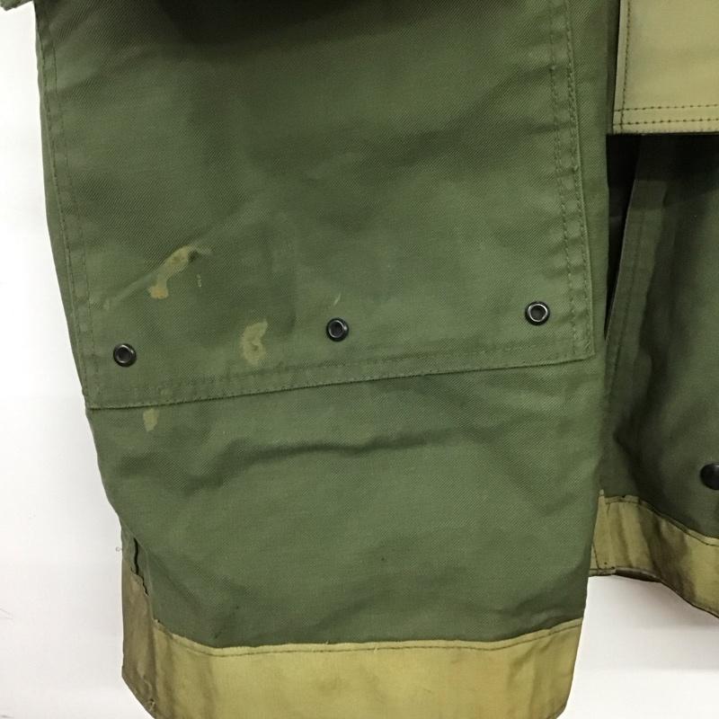 ミリタリー ミリタリー コート コート一般 60s firemans coats アメリカ軍 ミリタリージャケット ヴィンテージ 38 無地 カーキ / カーキ /  メンズ USED 古着 中古 10143212