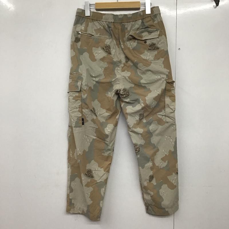 ジーユー GU パンツ ワークパンツ、ペインターパンツ 321-331806 21ss ワイドテーパードカーゴパン ワイドパンツ S カモフラージュ柄・迷彩 マルチカラー / マルチカラー /  メンズ USED 古着 中古 10143222