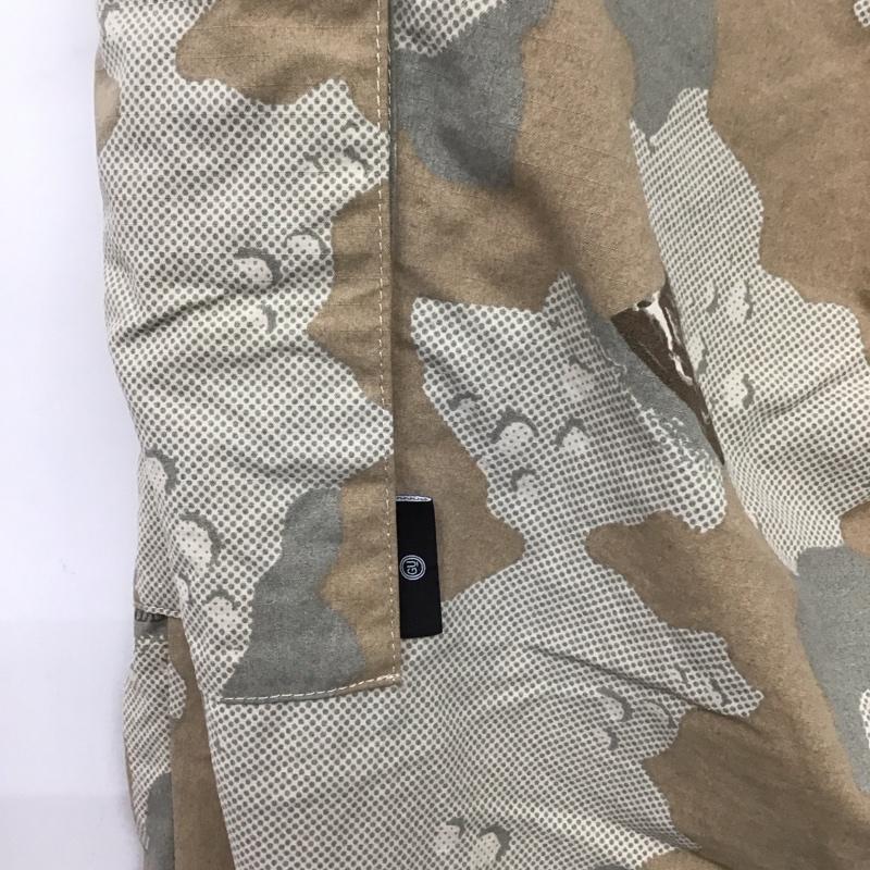 ジーユー GU パンツ ワークパンツ、ペインターパンツ 321-331806 21ss ワイドテーパードカーゴパン ワイドパンツ S カモフラージュ柄・迷彩 マルチカラー / マルチカラー /  メンズ USED 古着 中古 10143222