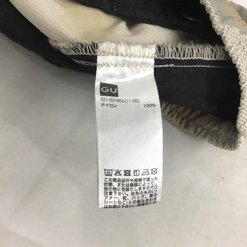 ジーユー GU パンツ ワークパンツ、ペインターパンツ 321-331806 21ss ワイドテーパードカーゴパン ワイドパンツ S カモフラージュ柄・迷彩 マルチカラー / マルチカラー /  メンズ USED 古着 中古 10143222