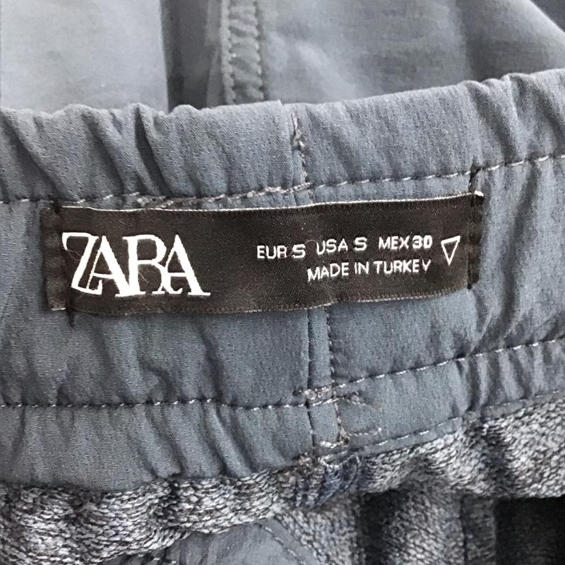 ザラ ZARA パンツ ワークパンツ、ペインターパンツ ワイドパンツ カジュアルパンツ ワークパンツ ナイロンパンツ S 無地 紺 / ネイビー /  メンズ USED 古着 中古 10143235
