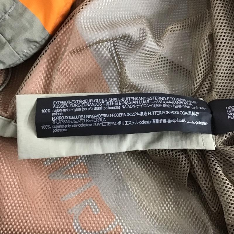 ザラ ZARA ジャケット、上着 ジャンパー、ブルゾン ナイロンジャケット ジップアップネック アウター プルオーバー L ロゴ、文字 ベージュ / ベージュ /  メンズ USED 古着 中古 10143238