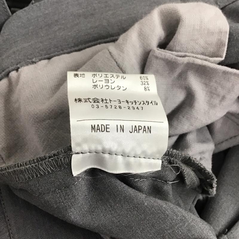 ジーディーシー GDC パンツ スラックス スラックス スリムパンツ ストレッチパンツ M 無地 灰 / グレー /  メンズ USED 古着 中古 10143250