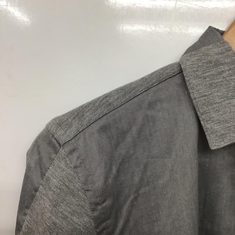 ゼロ ZERO シャツ、ブラウス 長袖 長袖シャツ 無地シャツ カラーシャツ 1 無地 灰 / グレー /  メンズ USED 古着 中古 10143261