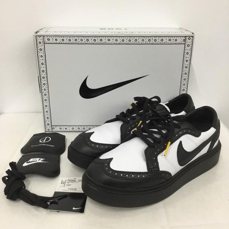 ナイキ NIKE スニーカー スニーカー DH2482-101 KWONDO 1 PEACEMINUSONE BIGBANG G-DRAGON 27.5cm 箱有 27.5cm ワンポイント 白 / ホワイト / X 黒 / ブラック /  メンズ USED 古着 中古 10143265
