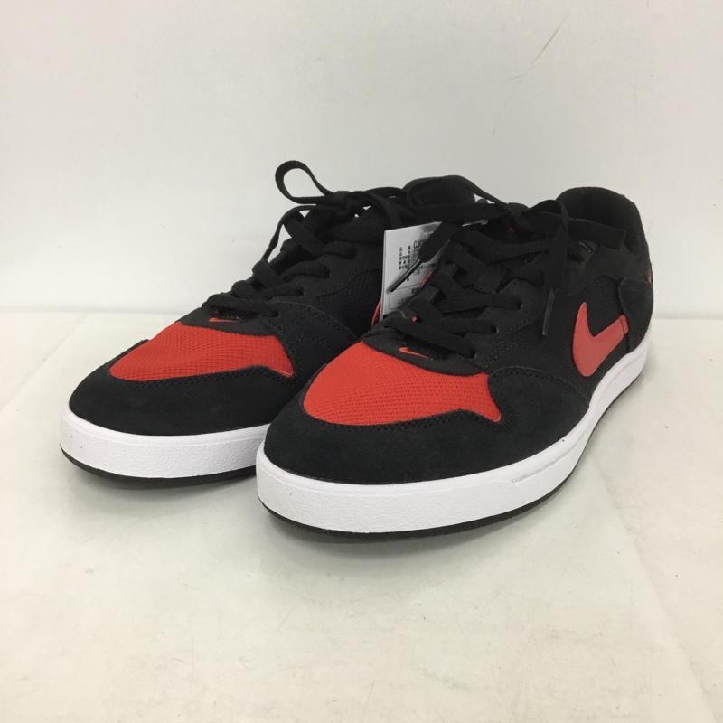 ナイキ NIKE スニーカー スニーカー CJ0882-006 SB ALLEYOOP アリウープ 27cm 27.0cm ロゴ、文字 黒 / ブラック / X 赤 / レッド /  メンズ USED 古着 中古 10143271