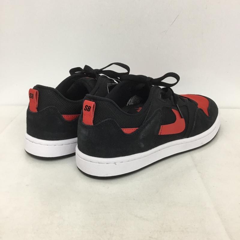ナイキ NIKE スニーカー スニーカー CJ0882-006 SB ALLEYOOP アリウープ 27cm 27.0cm ロゴ、文字 黒 / ブラック / X 赤 / レッド /  メンズ USED 古着 中古 10143271