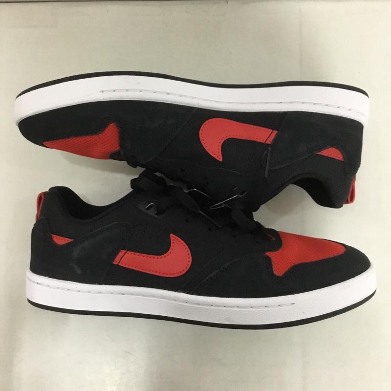 ナイキ NIKE スニーカー スニーカー CJ0882-006 SB ALLEYOOP アリウープ 27cm 27.0cm ロゴ、文字 黒 / ブラック / X 赤 / レッド /  メンズ USED 古着 中古 10143271