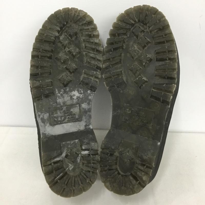 ドクターマーチン Dr.Martens 革靴 革靴 クアッド レトロ オウリアン 2 クアッド ジップ シューズ UK5 US：7 無地 黒 / ブラック /  レディース USED 古着 中古 10143276