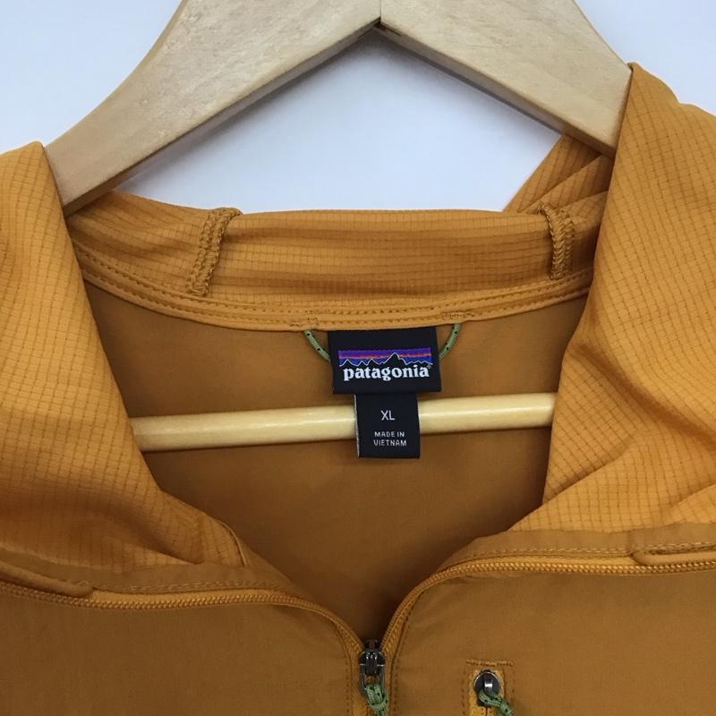 パタゴニア patagonia ジャケット、上着 ジャンパー、ブルゾン 24192fa24 XL ロゴ、文字 X プリント 橙 / オレンジ /  メンズ USED 古着 中古 10143295