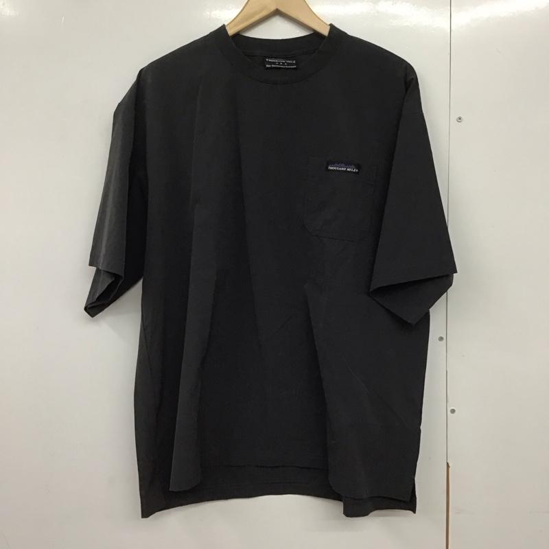 サウザンドマイル THOUSAND MILE Tシャツ 半袖 tm231np00011 L 無地 チャコールグレー / チャコールグレー /  メンズ USED 古着 中古 10143340