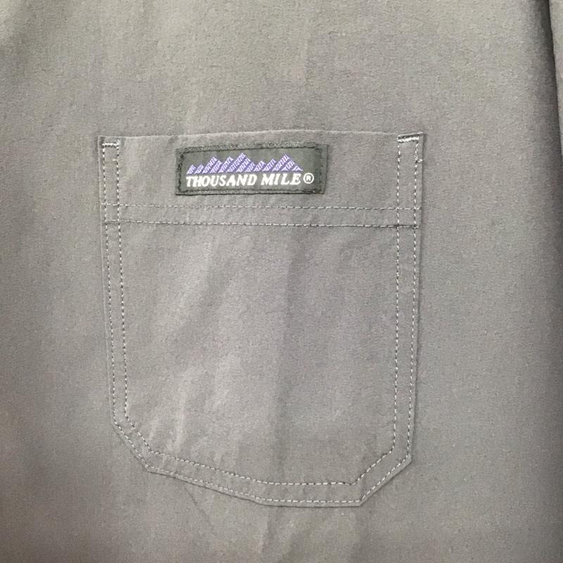 サウザンドマイル THOUSAND MILE Tシャツ 半袖 tm231np00011 L 無地 チャコールグレー / チャコールグレー /  メンズ USED 古着 中古 10143340