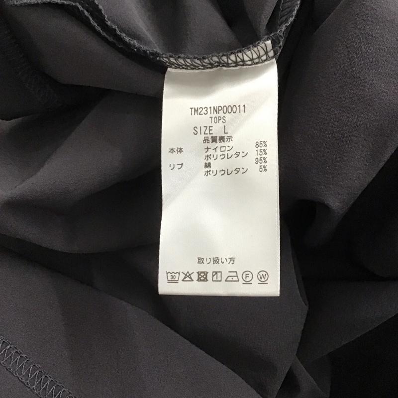 サウザンドマイル THOUSAND MILE Tシャツ 半袖 tm231np00011 L 無地 チャコールグレー / チャコールグレー /  メンズ USED 古着 中古 10143340