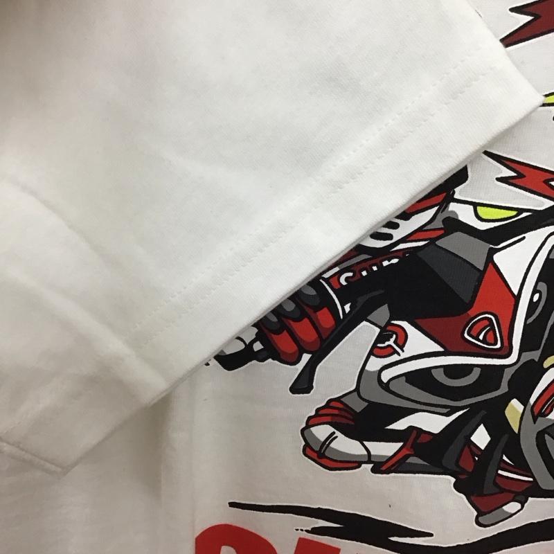シュプリーム Supreme Tシャツ 半袖 Ducati Bike Tee XL プリント 白 / ホワイト /  メンズ USED 古着 中古 10143341