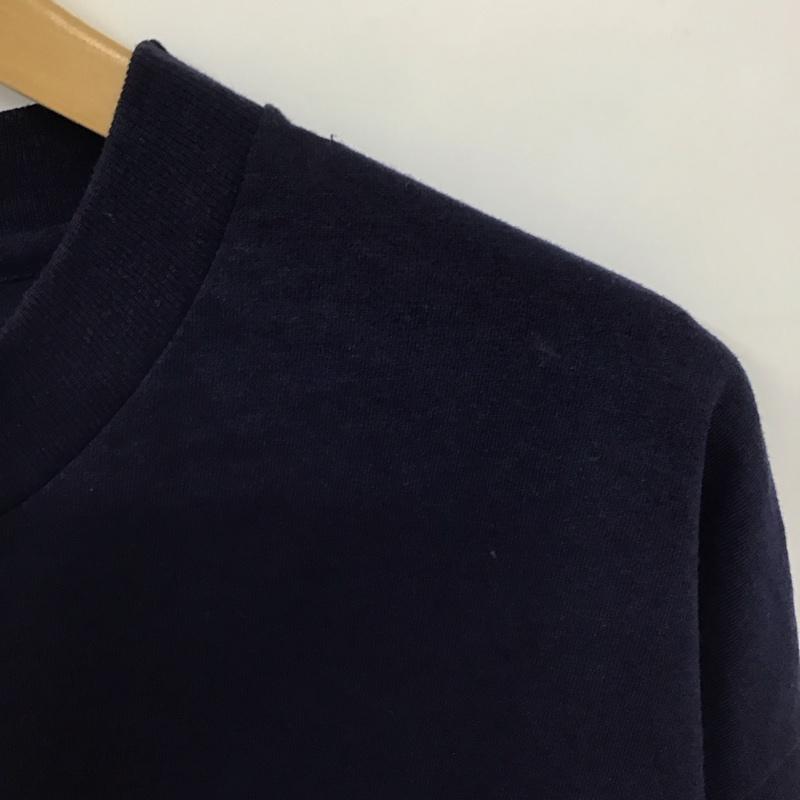 ヘインズ HANES Tシャツ 半袖 XL プリント 紺 / ネイビー /  メンズ USED 古着 中古 10143342