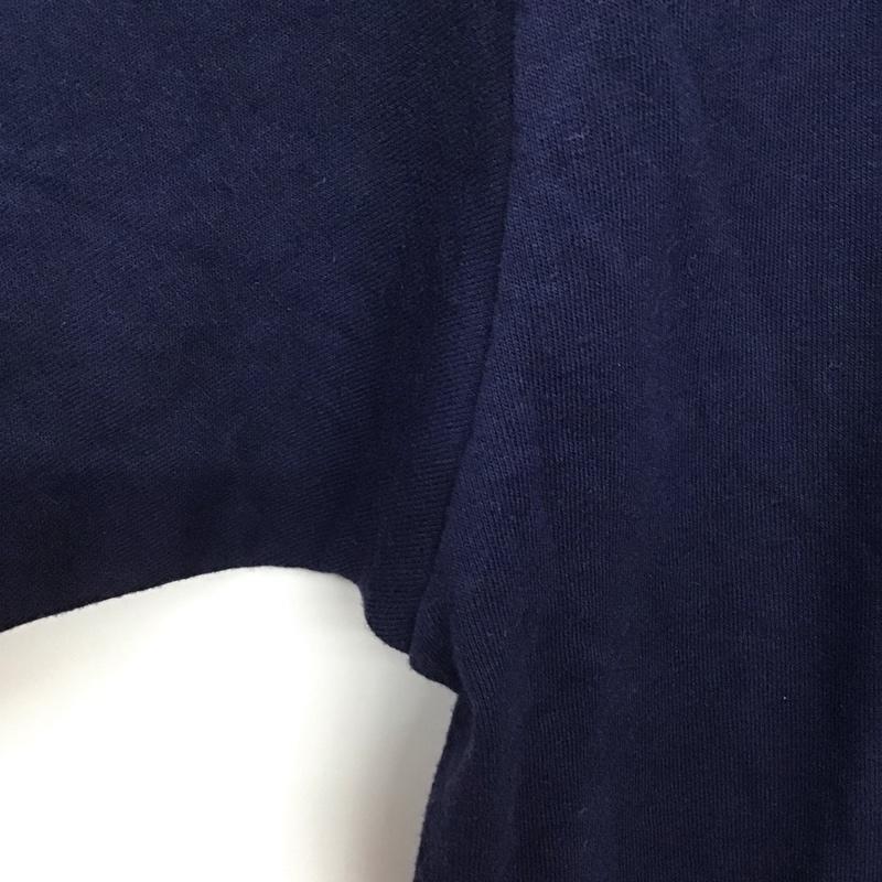 ヘインズ HANES Tシャツ 半袖 XL プリント 紺 / ネイビー /  メンズ USED 古着 中古 10143342