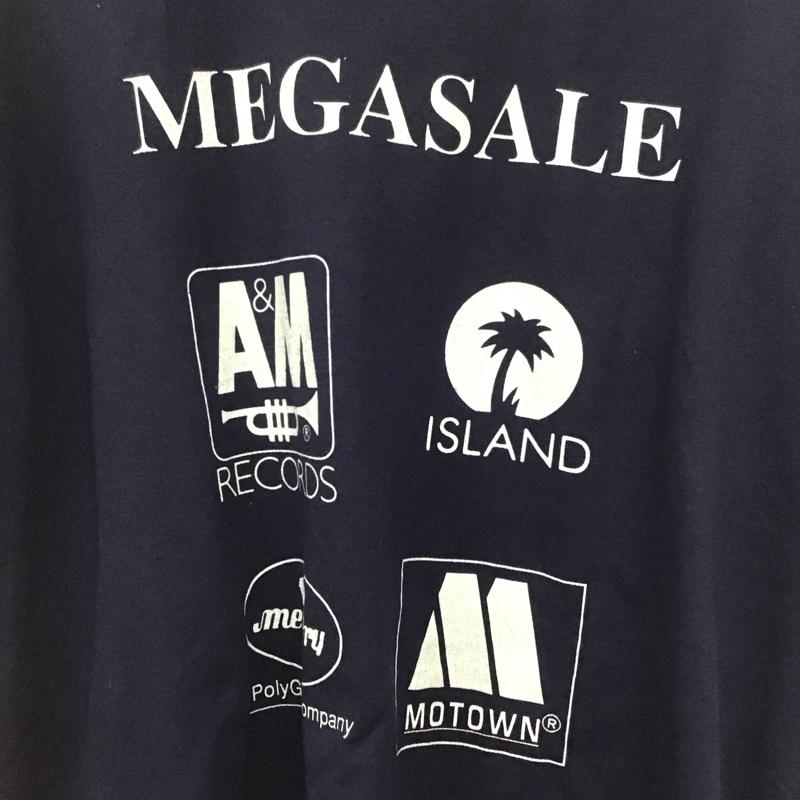 ヘインズ HANES Tシャツ 半袖 XL プリント 紺 / ネイビー /  メンズ USED 古着 中古 10143342