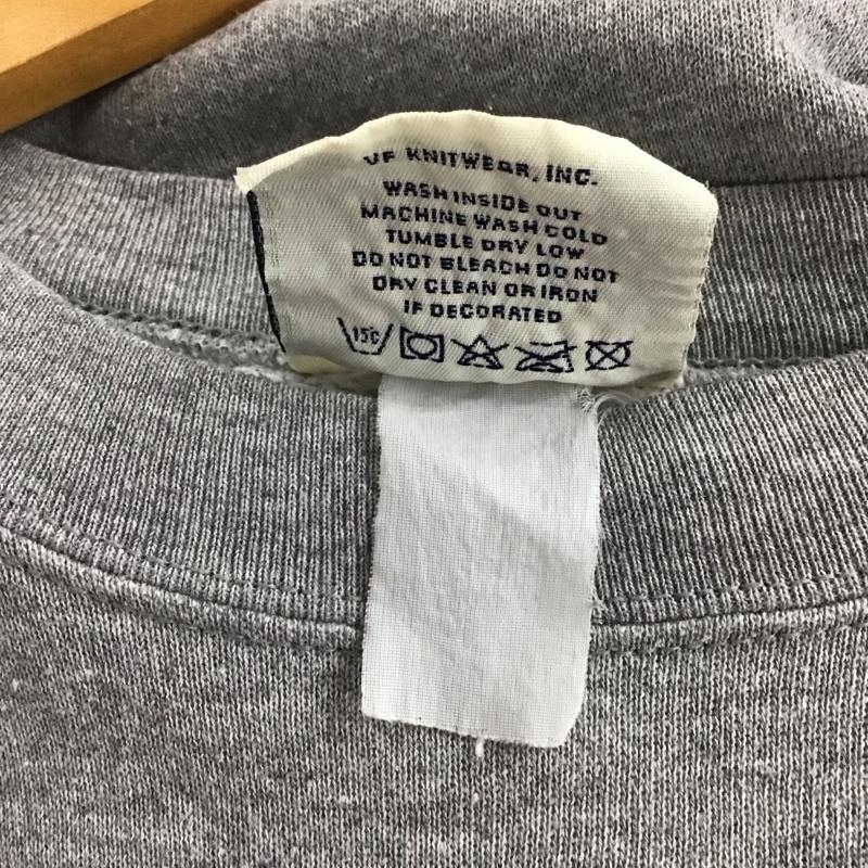 リー Lee トレーナー 長袖 長袖トレーナー スウェット クルーネック プルオーバー XXL ロゴ、文字 灰 / グレー /  メンズ USED 古着 中古 10143365