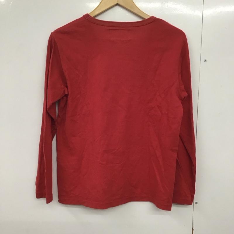 ピンクハウス PINK HOUSE Tシャツ 長袖 プリント 赤 / レッド /  レディース USED 古着 中古 10143369