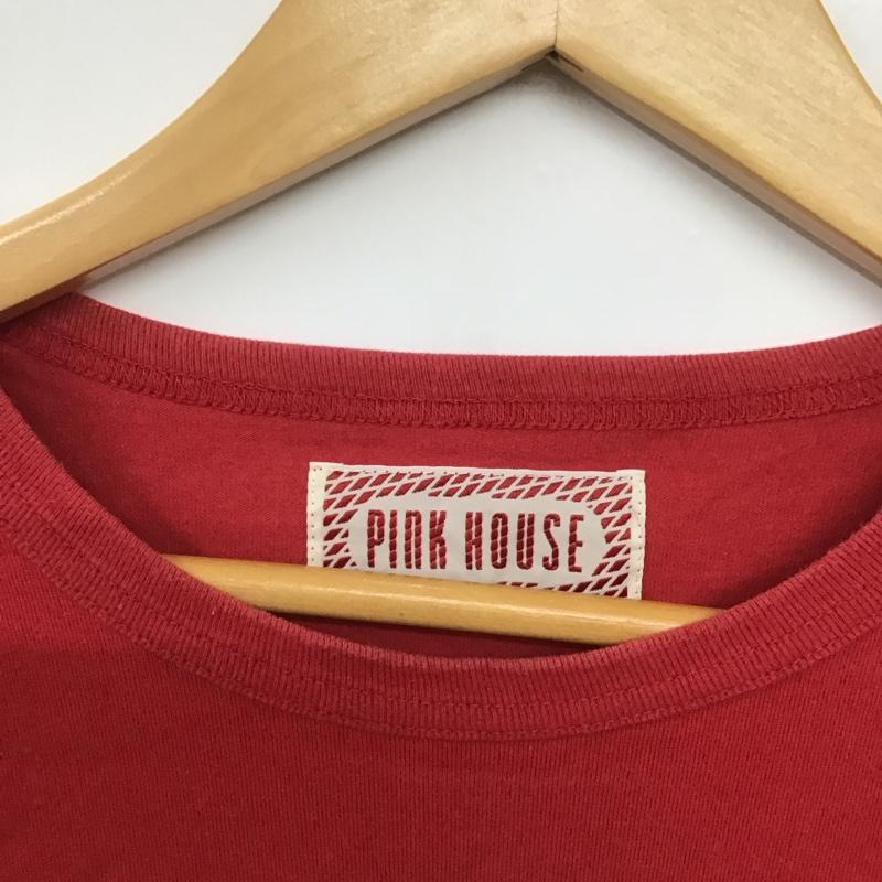 ピンクハウス PINK HOUSE Tシャツ 長袖 プリント 赤 / レッド /  レディース USED 古着 中古 10143369
