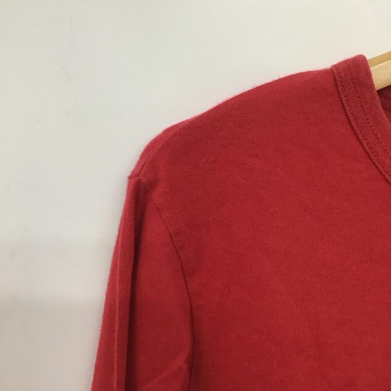 ピンクハウス PINK HOUSE Tシャツ 長袖 プリント 赤 / レッド /  レディース USED 古着 中古 10143369