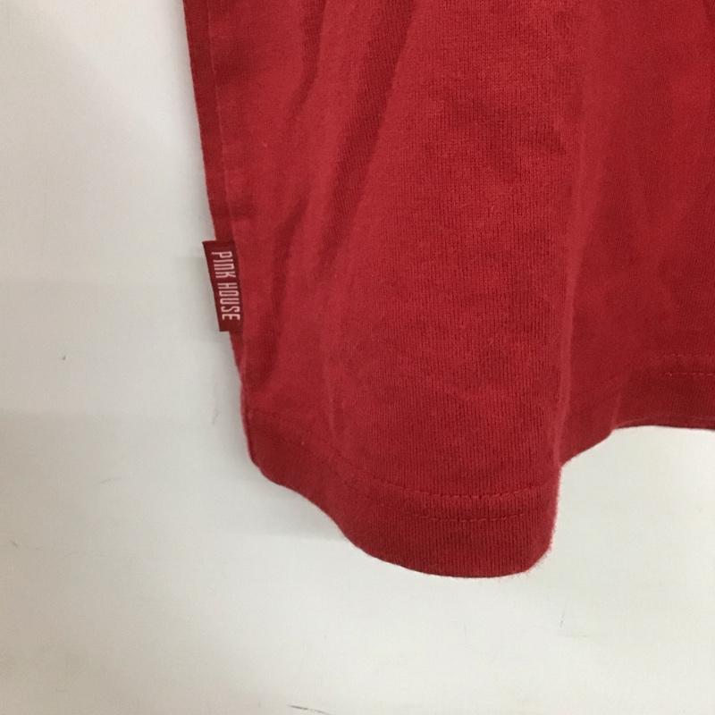 ピンクハウス PINK HOUSE Tシャツ 長袖 プリント 赤 / レッド /  レディース USED 古着 中古 10143369