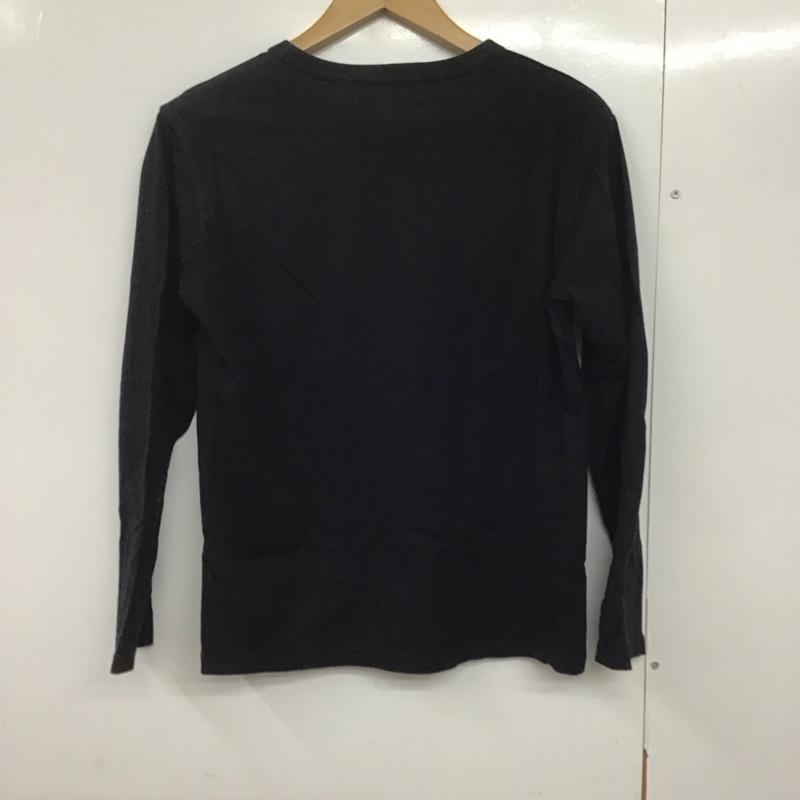 ピンクハウス PINK HOUSE Tシャツ 長袖 M ロゴ、文字 X プリント 黒 / ブラック /  レディース USED 古着 中古 10143372