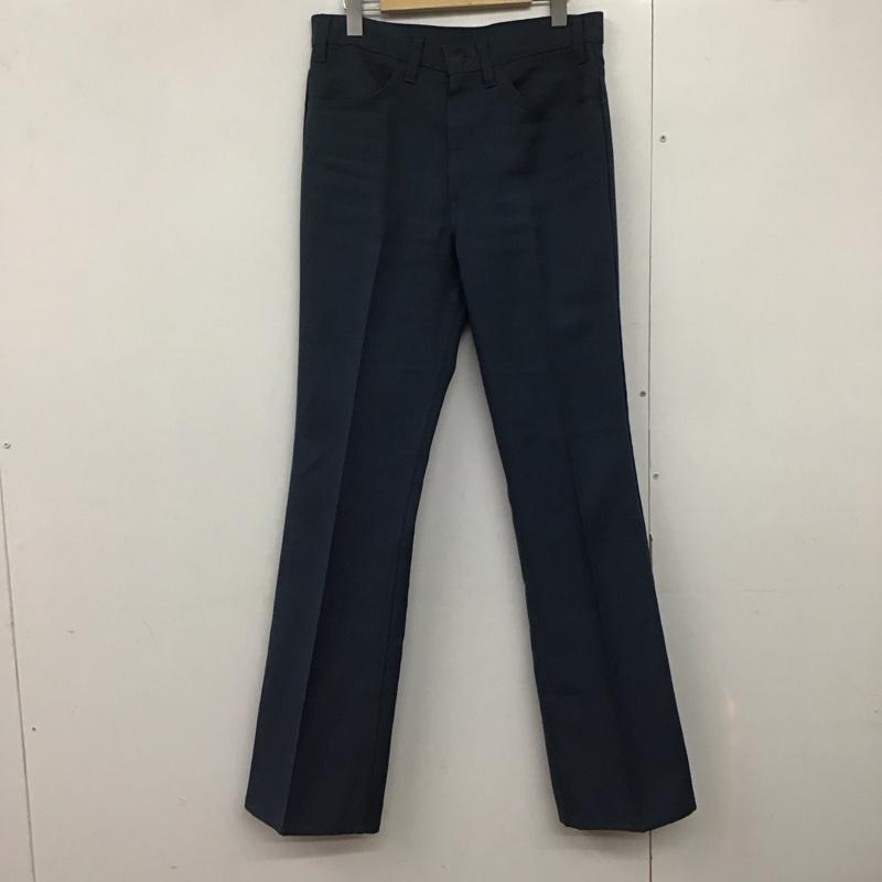 リーバイス Levi s パンツ チノパン 80s 517 42talon スタプレ チノパン ワイドパンツ スラックスパンツ 32インチ 無地 青 / ブルー /  メンズ USED 古着 中古 10143383