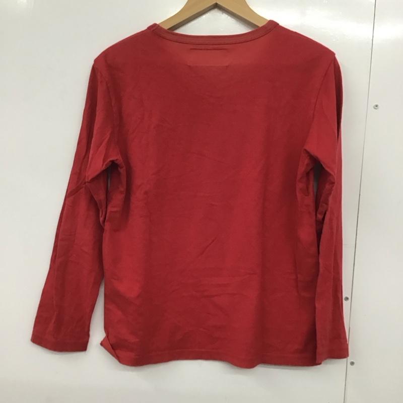 ピンクハウス PINK HOUSE Tシャツ 長袖 プリント 赤 / レッド /  レディース USED 古着 中古 10143384