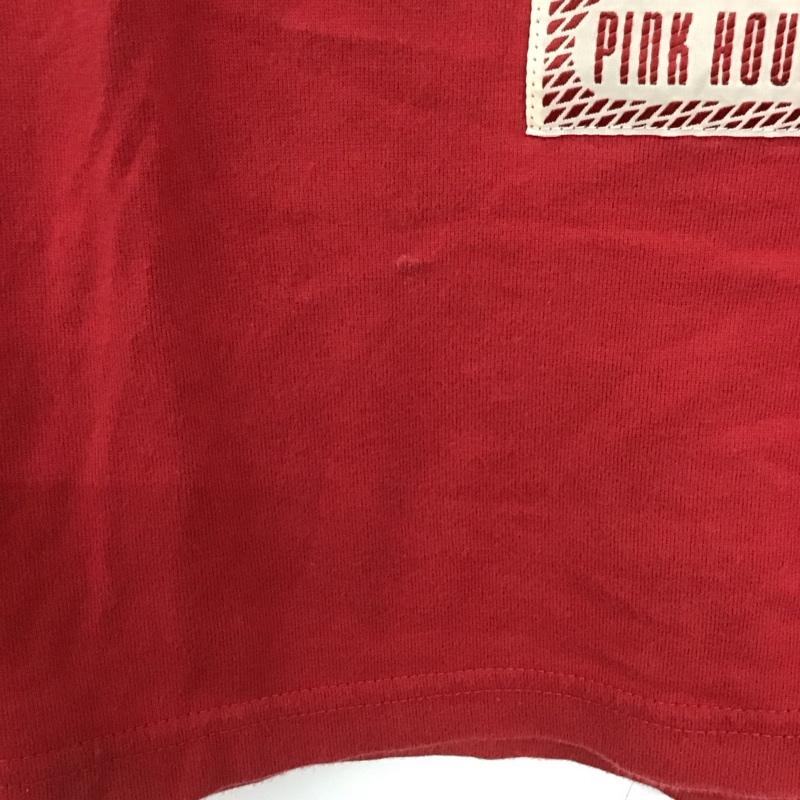 ピンクハウス PINK HOUSE Tシャツ 長袖 プリント 赤 / レッド /  レディース USED 古着 中古 10143384