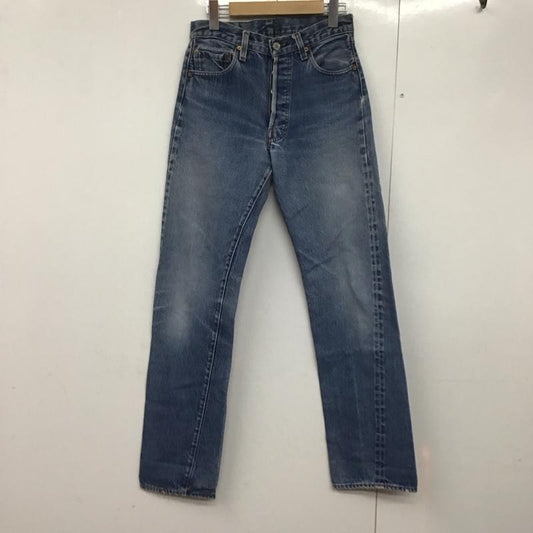 リーバイストラウスアンドコー Levi Strauss & co. パンツ デニム、ジーンズ デニムパンツ スリムパンツ カジュアルパンツ 80s 501 赤耳 無地 インディゴ / インディゴ /  メンズ USED 古着 中古 10143387