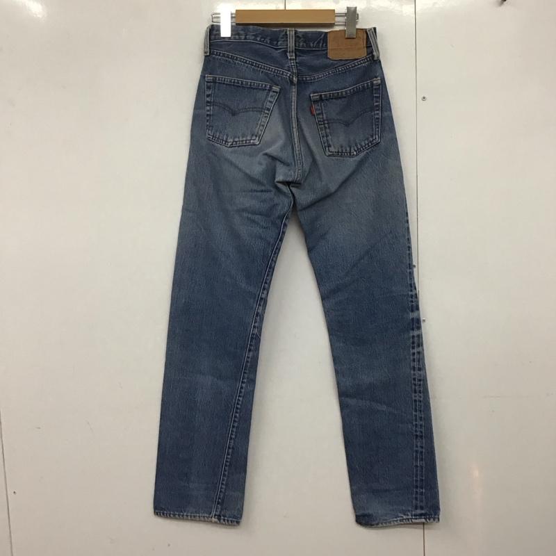 リーバイストラウスアンドコー Levi Strauss & co. パンツ デニム、ジーンズ デニムパンツ スリムパンツ カジュアルパンツ 80s 501 赤耳 無地 インディゴ / インディゴ /  メンズ USED 古着 中古 10143387