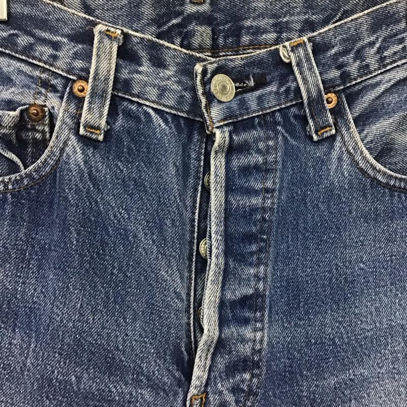 リーバイストラウスアンドコー Levi Strauss & co. パンツ デニム、ジーンズ デニムパンツ スリムパンツ カジュアルパンツ 80s 501 赤耳 無地 インディゴ / インディゴ /  メンズ USED 古着 中古 10143387