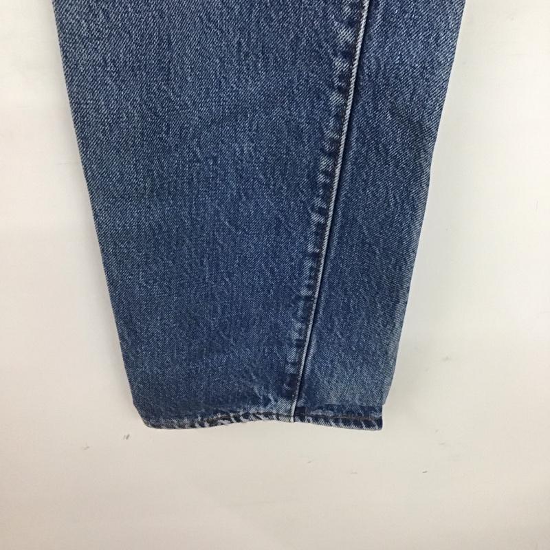リーバイストラウスアンドコー Levi Strauss & co. パンツ デニム、ジーンズ デニムパンツ スリムパンツ カジュアルパンツ 80s 501 赤耳 無地 インディゴ / インディゴ /  メンズ USED 古着 中古 10143387