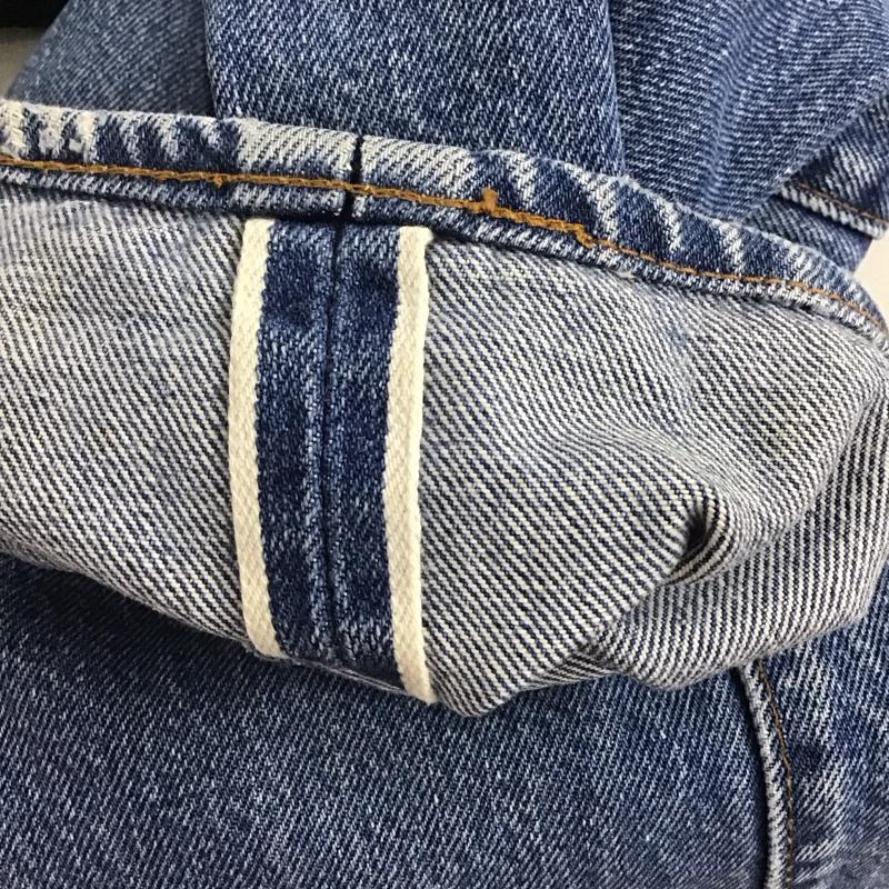 リーバイストラウスアンドコー Levi Strauss & co. パンツ デニム、ジーンズ デニムパンツ スリムパンツ カジュアルパンツ 80s 501 赤耳 無地 インディゴ / インディゴ /  メンズ USED 古着 中古 10143387