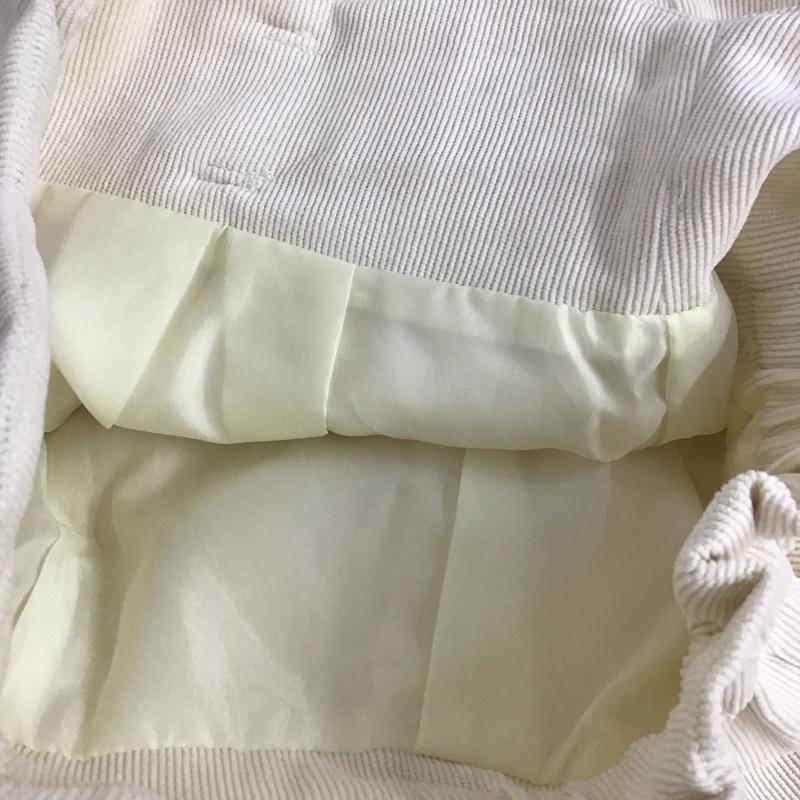 ミスティウーマン mysty woman スカート ひざ丈スカート S 無地 オフホワイト / オフホワイト /  レディース USED 古着 中古 10143393