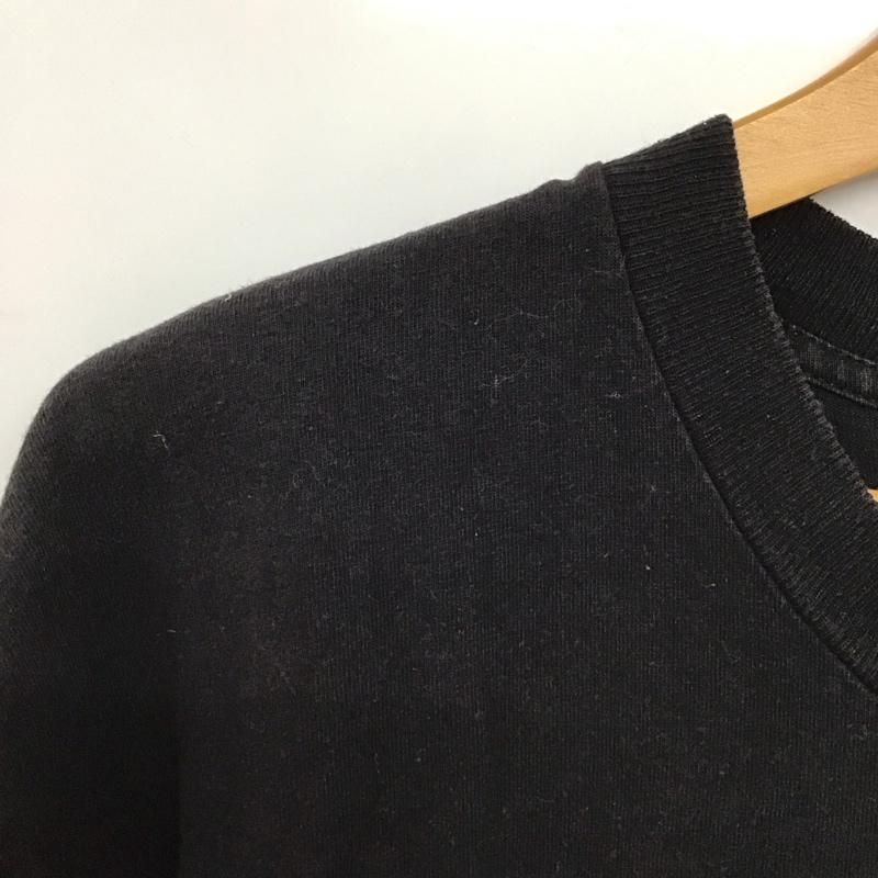 古着 USED Tシャツ 半袖 半袖カットソー プリントTシャツ クルーネックカットソー 古着 L ロゴ、文字 黒 / ブラック /  メンズ USED 古着 中古 10143396