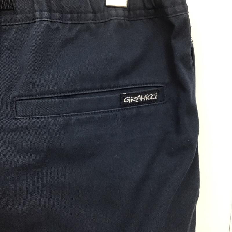 グラミチ GRAMICCI パンツ ワークパンツ、ペインターパンツ gmp2-f1071 ビームス別注クライミングパンツ ワークパンツ S ロゴ、文字 紺 / ネイビー /  メンズ USED 古着 中古 10143411