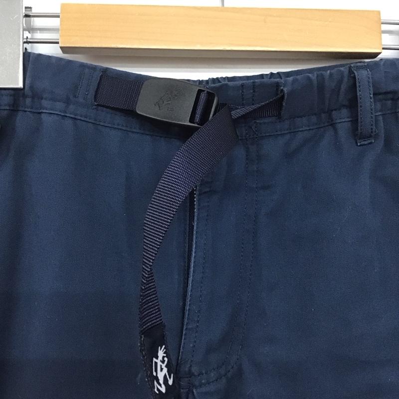 グラミチ GRAMICCI パンツ ワークパンツ、ペインターパンツ gmp2-f1071 ビームス別注クライミングパンツ ワークパンツ S ロゴ、文字 紺 / ネイビー /  メンズ USED 古着 中古 10143411