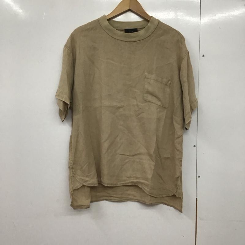 スリック SLICK カットソー 半袖 半袖カットソー 無地Tシャツ クルーネックカットソー 1 無地 ベージュ / ベージュ /  メンズ USED 古着 中古 10143416